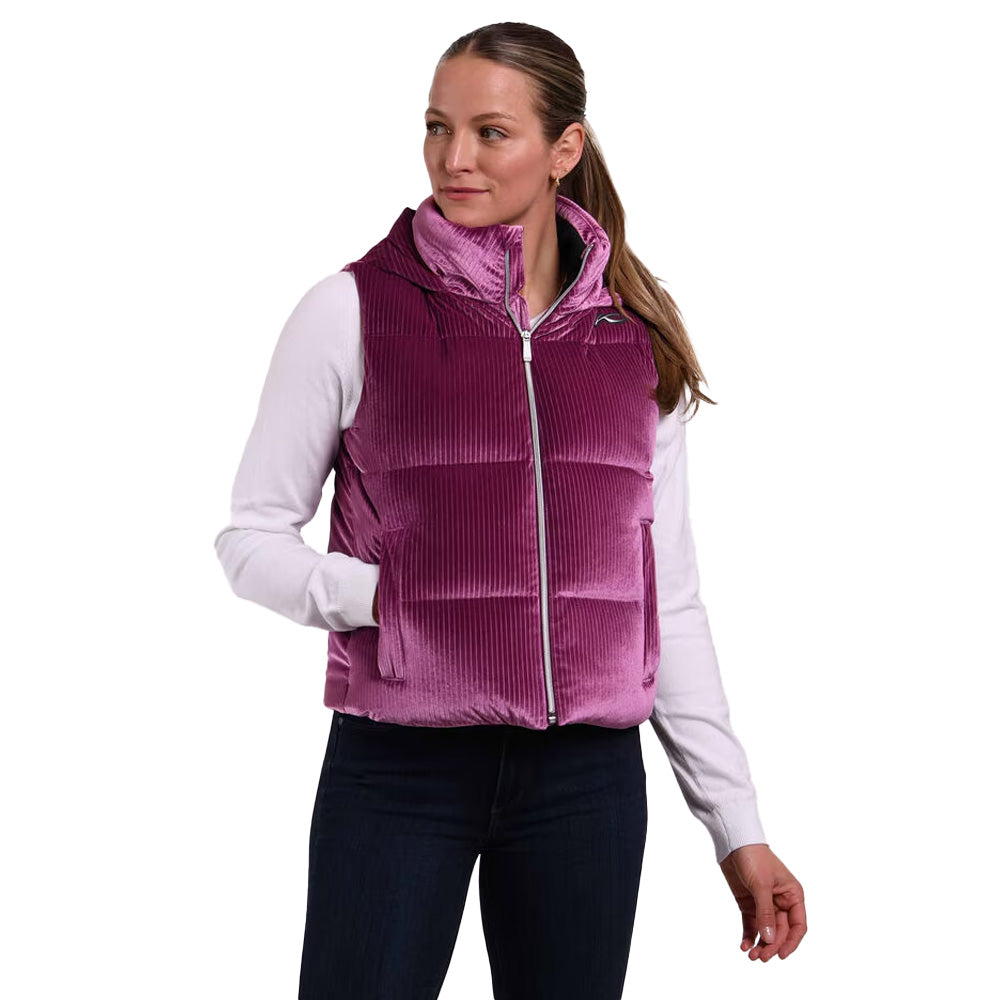 Kjus Womens Vivi Velvet Vest