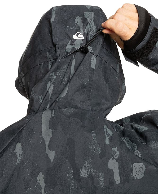 Quiksilver Mens Mission Printed Jacket