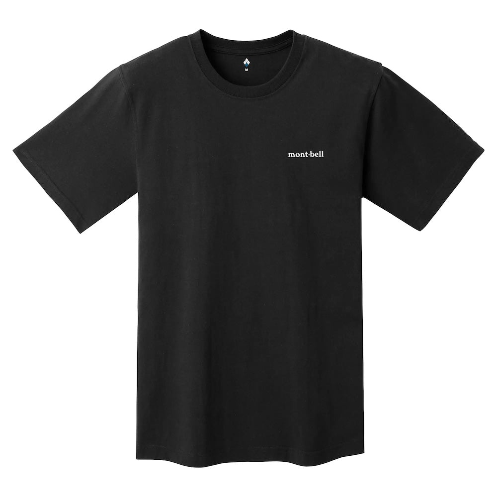 Montbell Pear Skin Cotton T Cliff