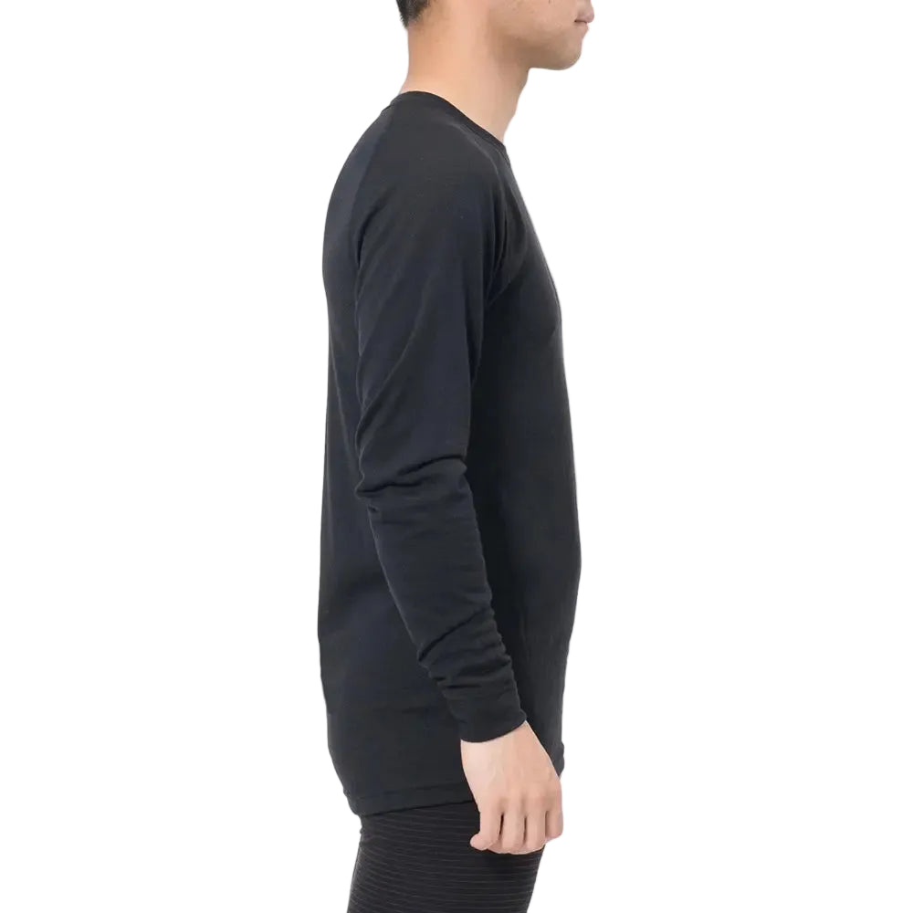 Montbell Super Merino Wool Middle Weight Round Neck Shirt Men's