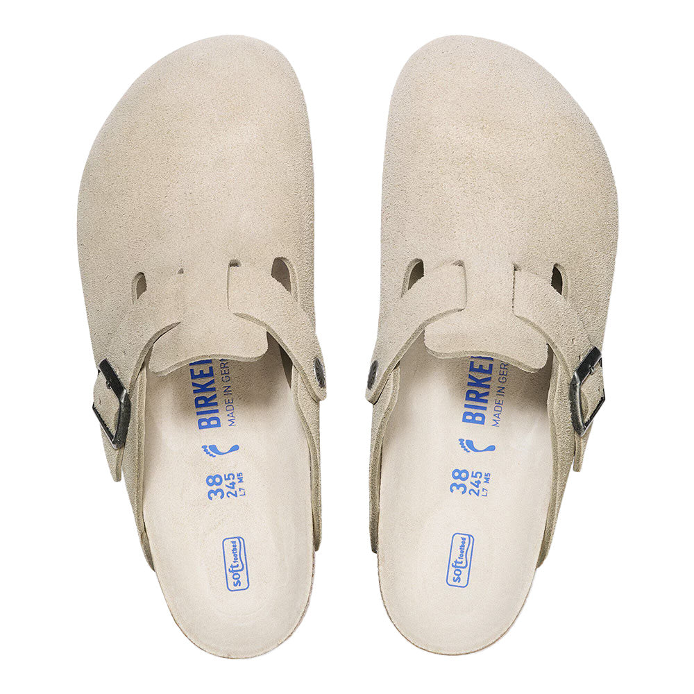 Birkenstock Boston Soft Footbed Tonal Suede
