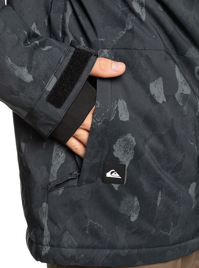 Quiksilver Mens Mission Printed Jacket