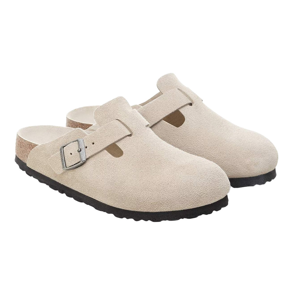 Birkenstock Boston Soft Footbed Tonal Suede