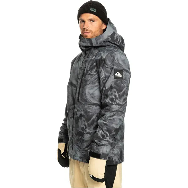 Quiksilver Mens Mission Printed Jacket