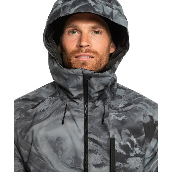 Quiksilver Mens Mission Printed Jacket