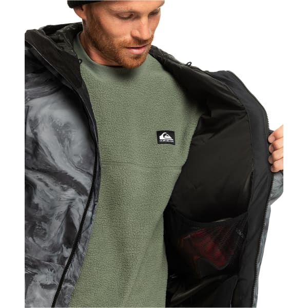 Quiksilver Mens Mission Printed Jacket