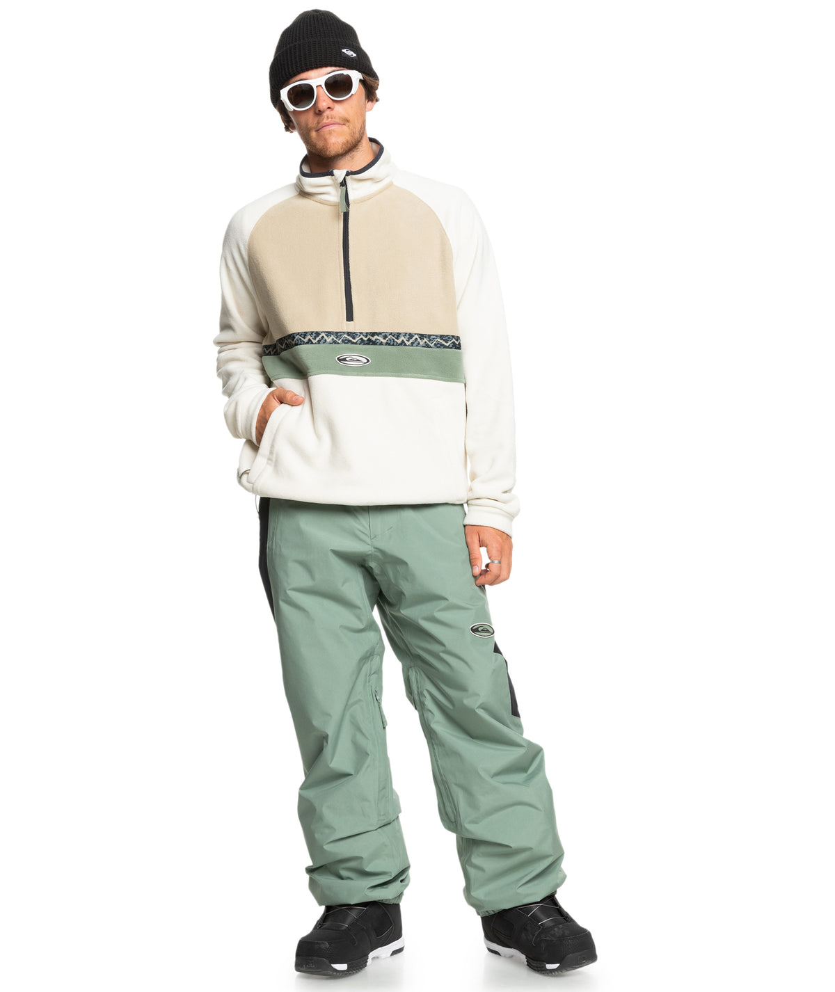 Quiksilver Mens Champagne Powder Fleece