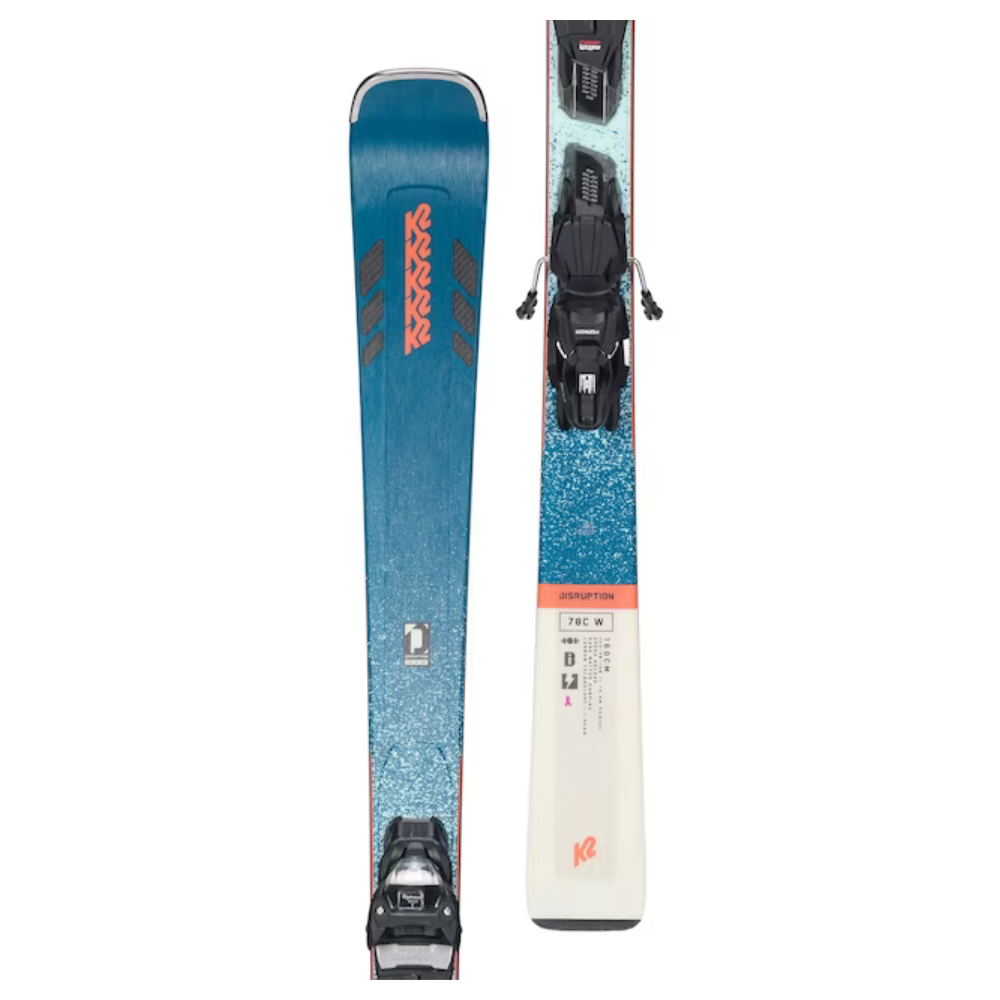 K2 Womens Disruption 78 C Alliance + ER3 10 Compact Quikclick (2023)