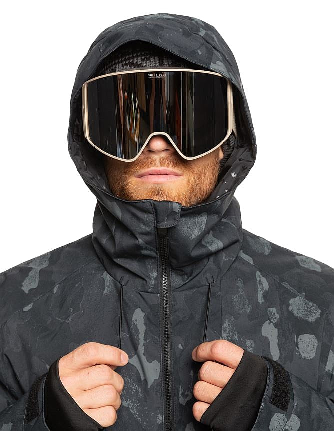 Quiksilver Mens Mission Printed Jacket