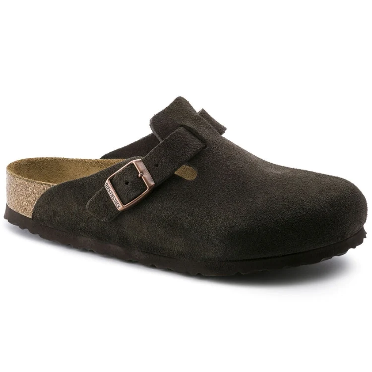 Birkenstock Boston Soft Footbed Suede