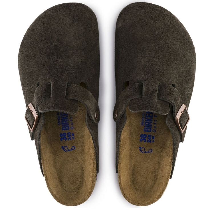 Birkenstock Boston Soft Footbed Suede