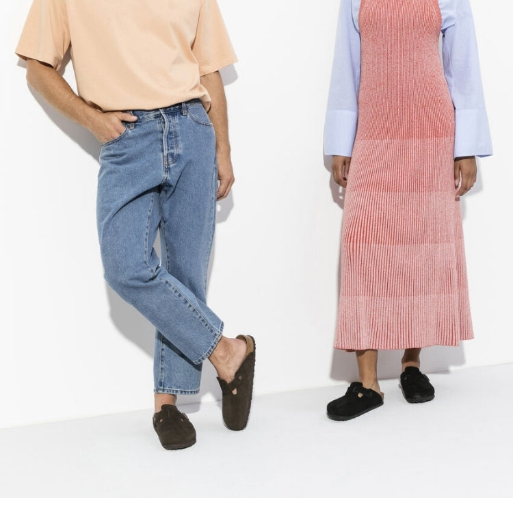 Birkenstock Boston Soft Footbed Suede