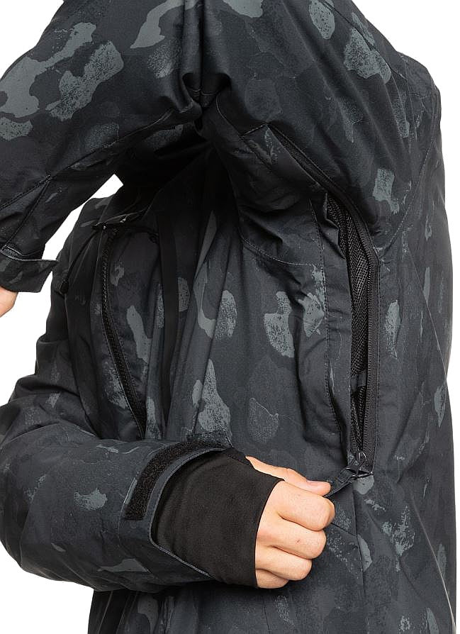 Quiksilver Mens Mission Printed Jacket