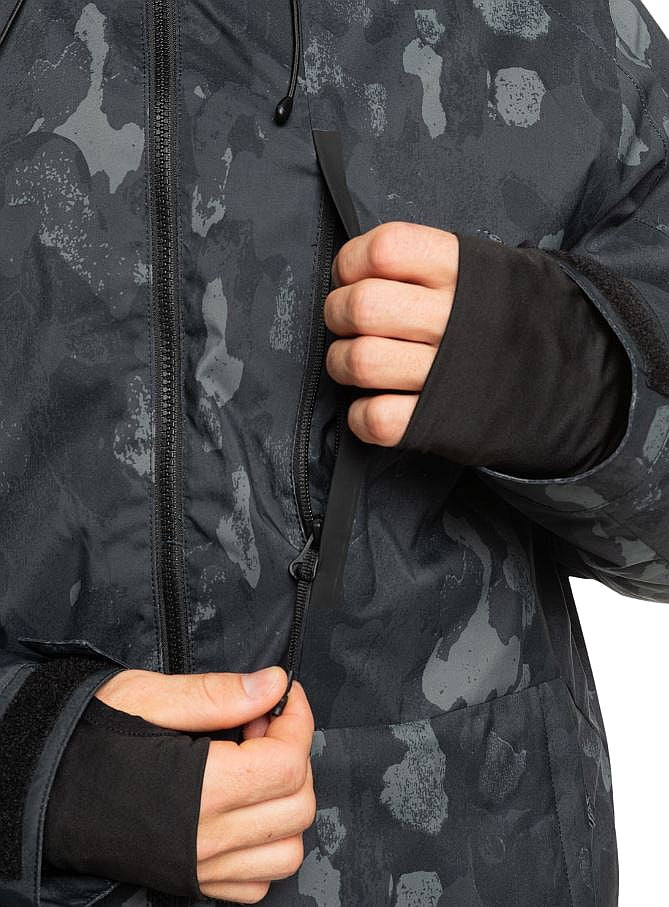 Quiksilver Mens Mission Printed Jacket