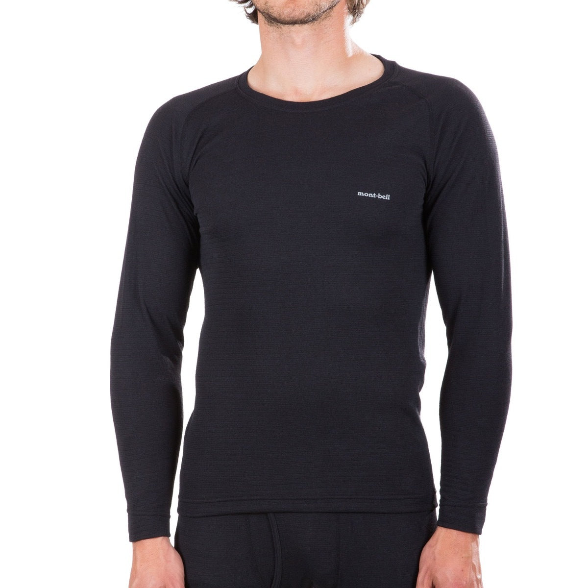 Montbell Mens Zeo-Line Middle Weight Round Neck Shirt