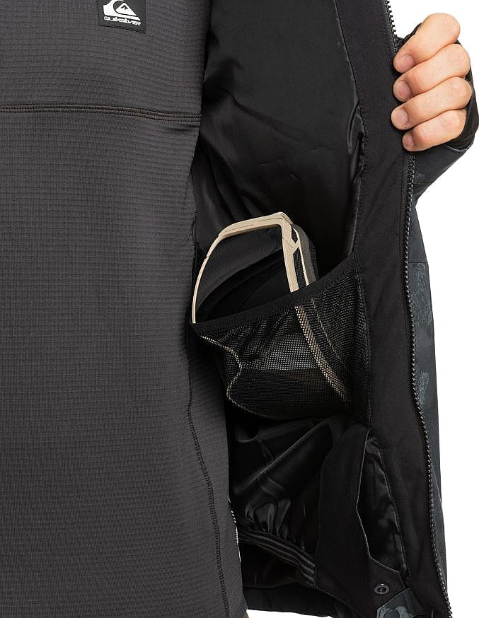 Quiksilver Mens Mission Printed Jacket