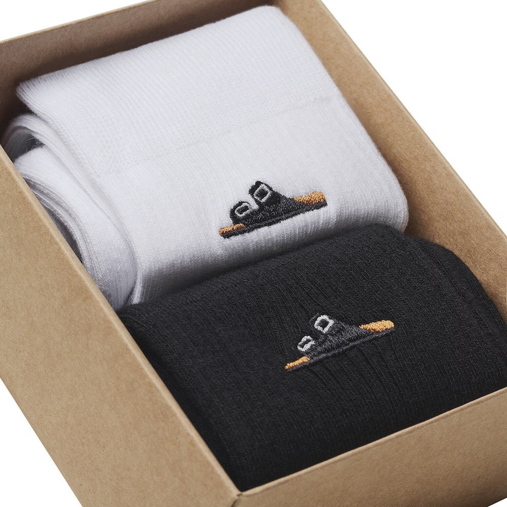 Birkenstock 2 Pack Cotton Ribbed Socks