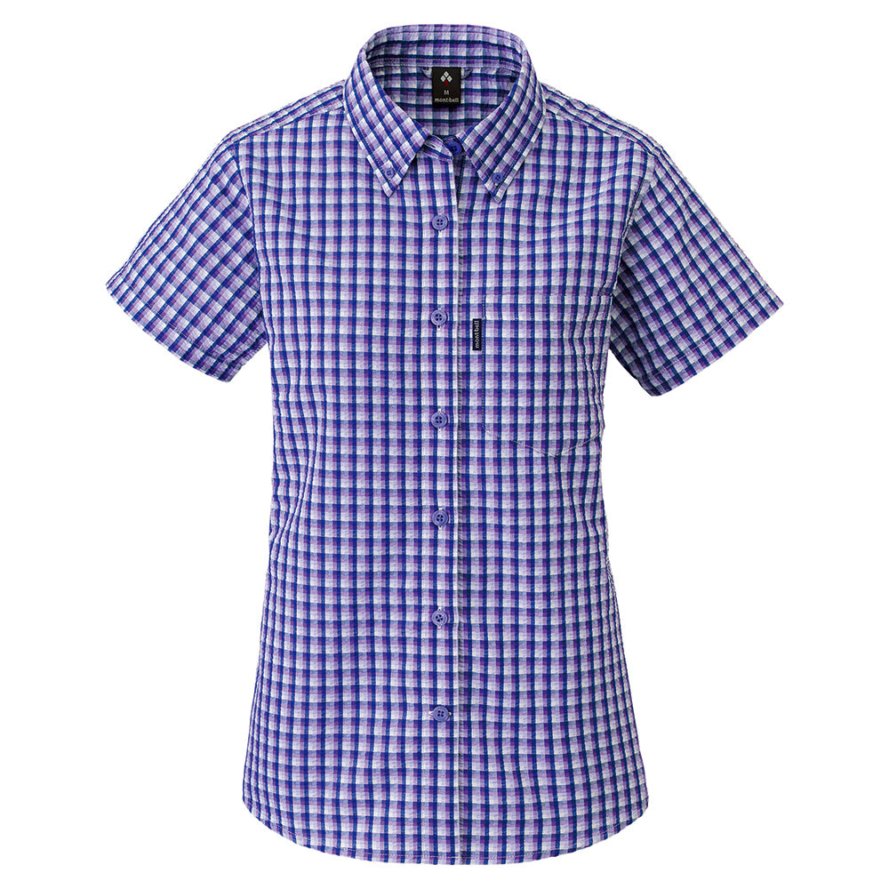 Montbell Womens Wickron Dry Touch Short Sleeve Shirt