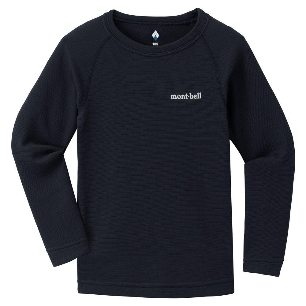 Montbell Kids Zeo-Line Middle Weight Round Neck Shirt 105-120