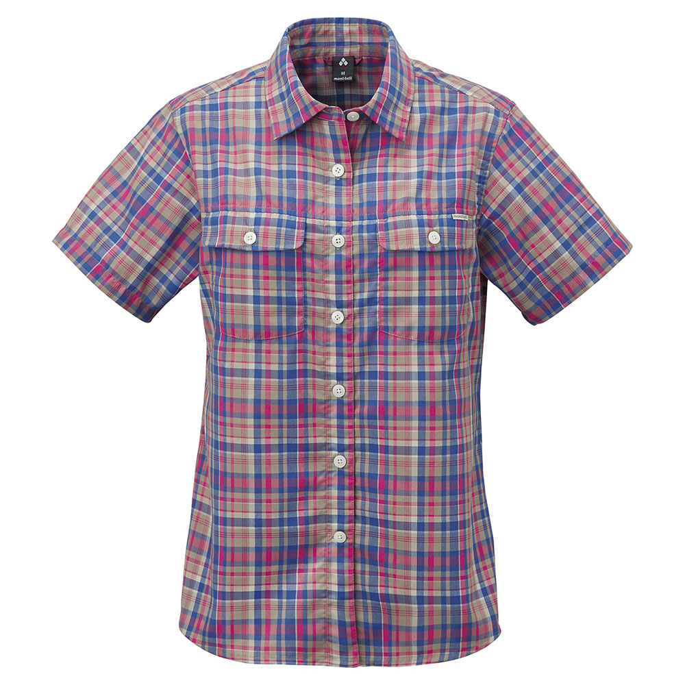 Montbell Womens Wickron Light Short Sleeve Shirt