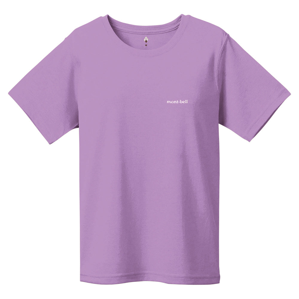 Montbell Womens Wickron T One Point Logo