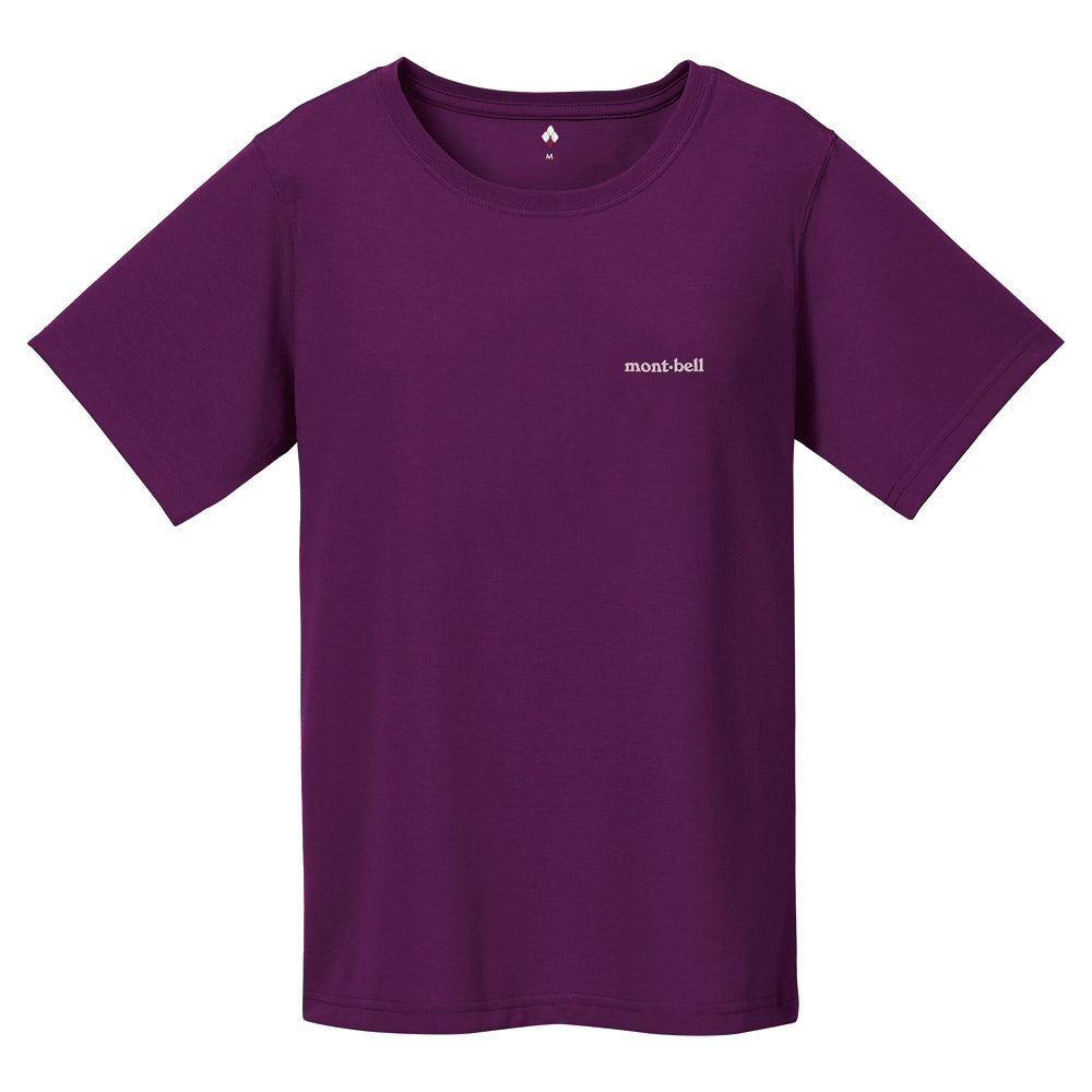 Montbell Womens Wickron T One Point Logo