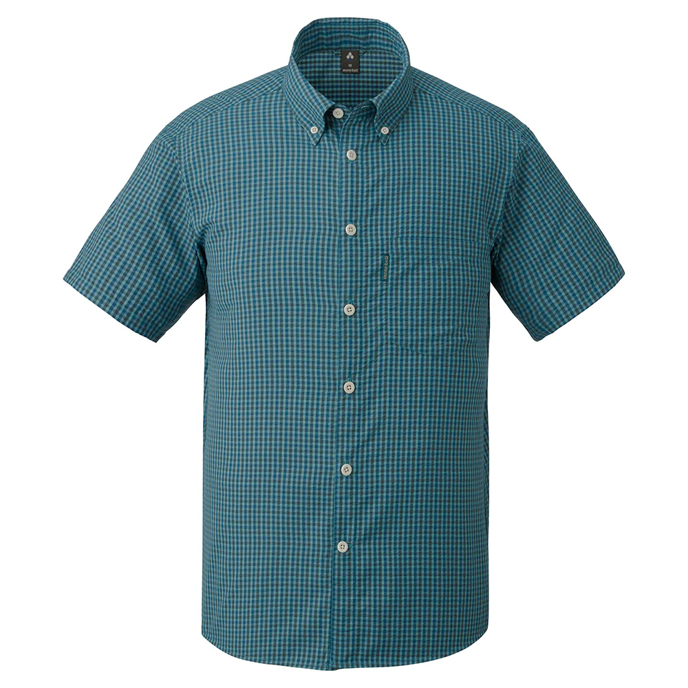 Montbell Mens Wickron Dry Touch Short Sleeve Shirt
