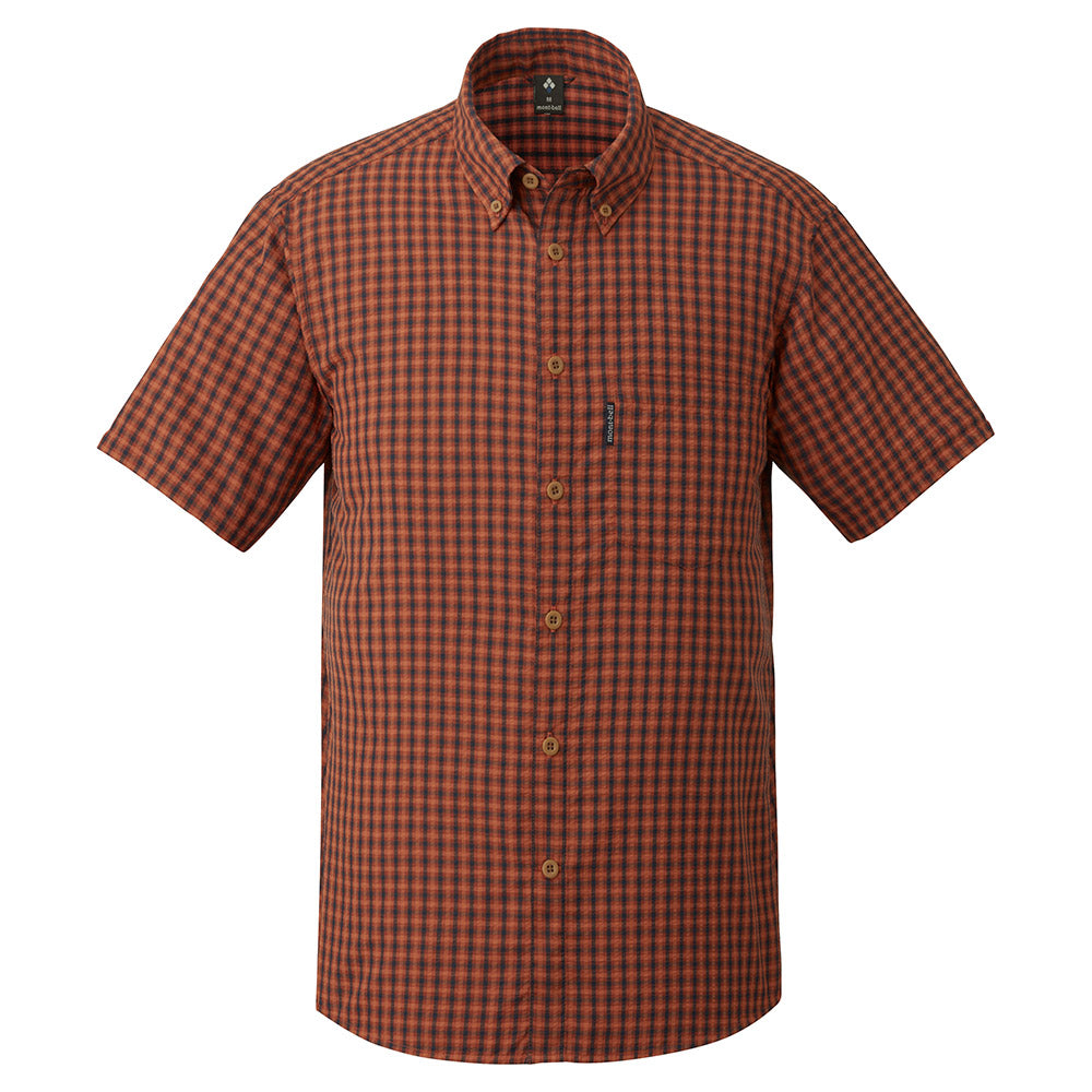 Montbell Mens Wickron Dry Touch Short Sleeve Shirt
