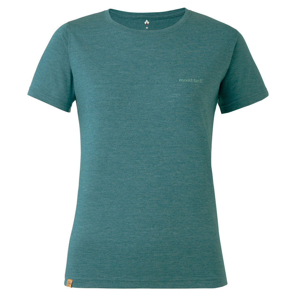 Montbell Womens Merino Wool Plus Light T
