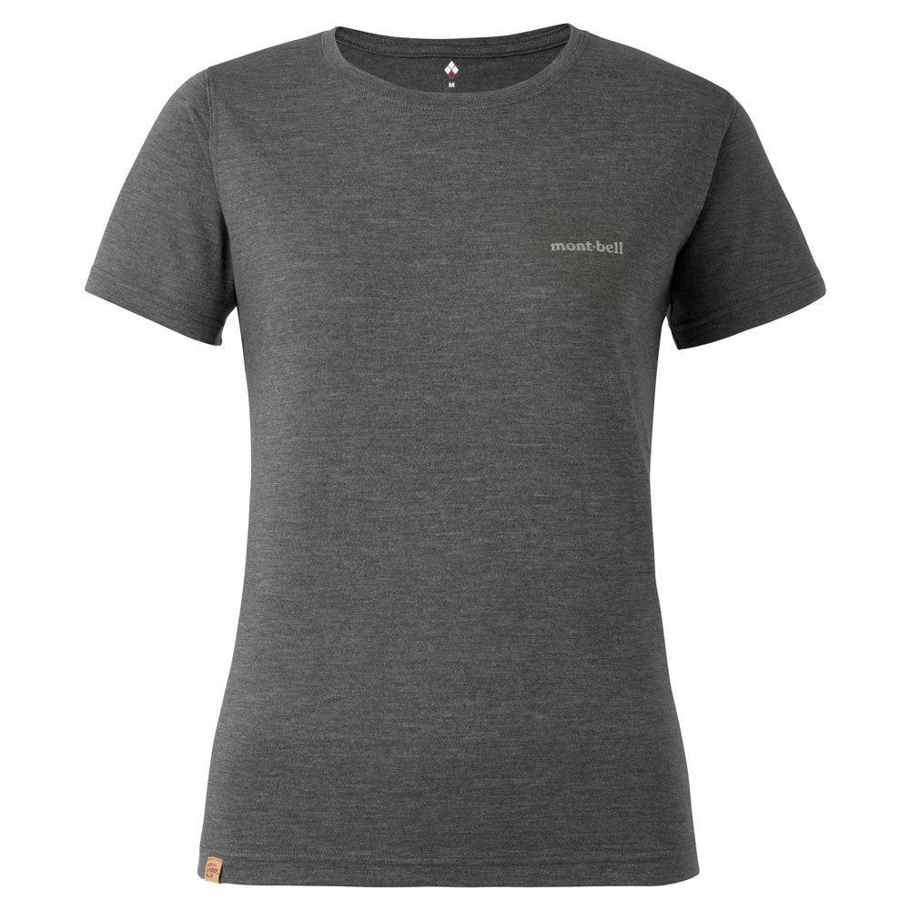 Montbell Womens Merino Wool Plus Light T
