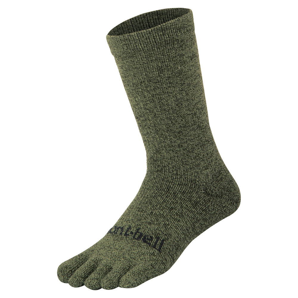 Montbell Merino Wool Travel 5 Toe Socks