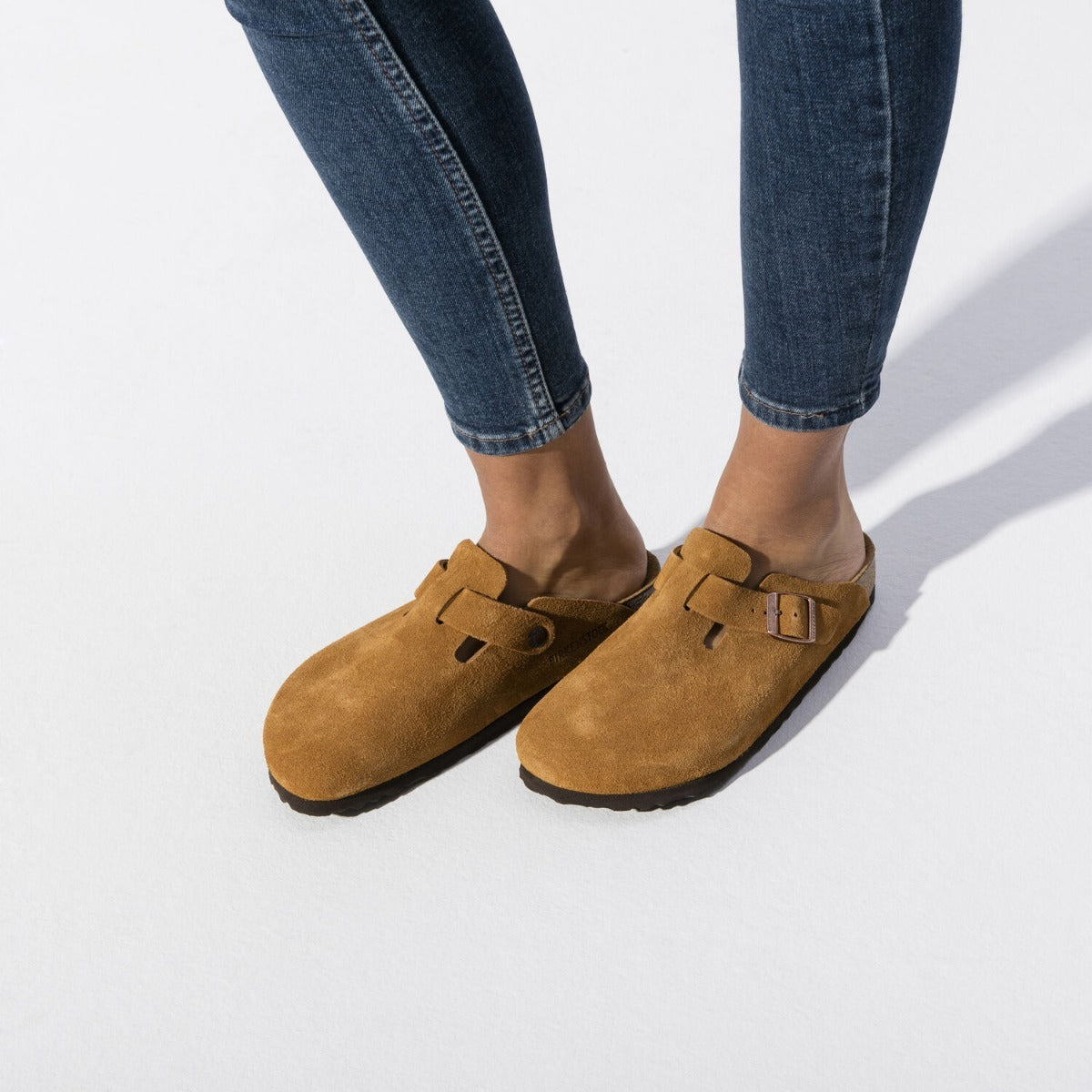Birkenstock Boston Soft Footbed Suede