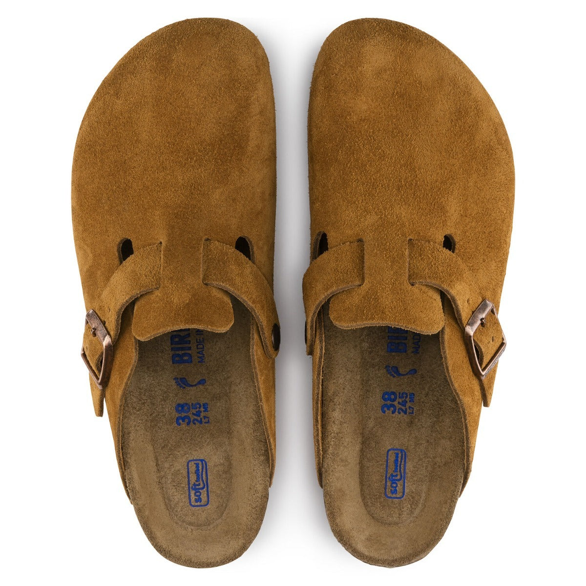 Birkenstock Boston Soft Footbed Suede