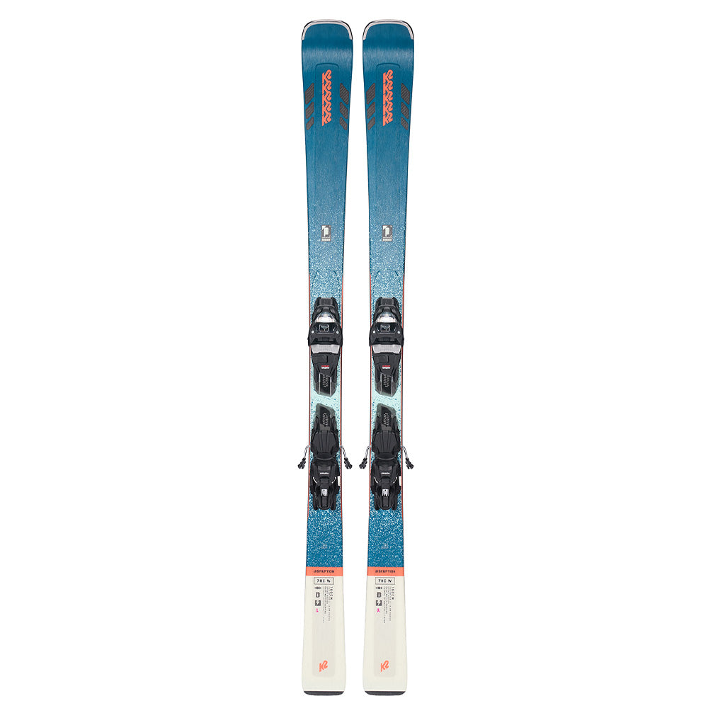 K2 Womens Disruption 78 C Alliance + ER3 10 Compact Quikclick (2023)