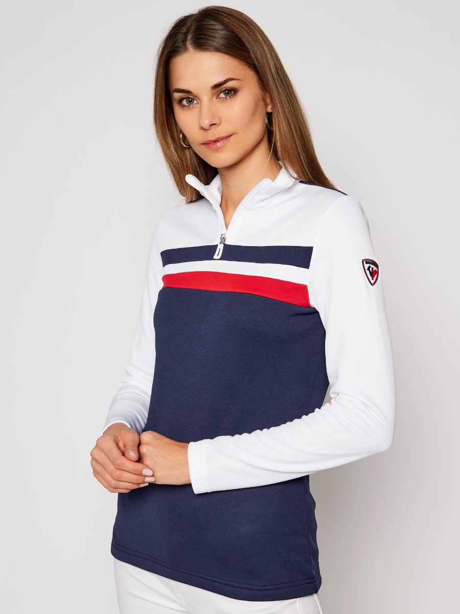 Rossignol Womens Stripes 1/2 Zip