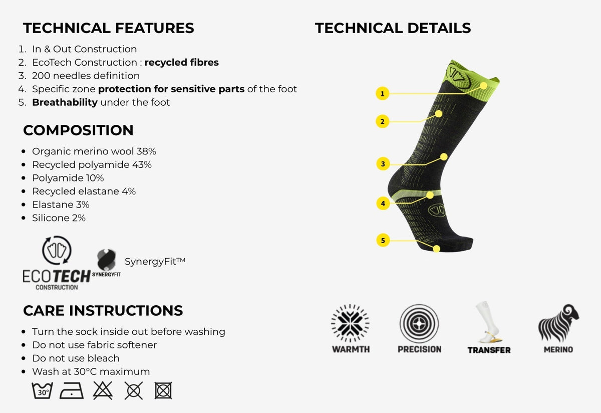 Sidas Ski Merino Performance LV Socks