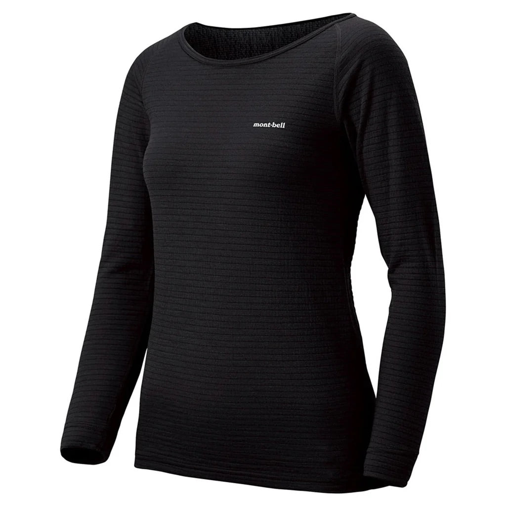 Montbell Super Merino Wool Expedition Weight Round Neck Shirt Women's