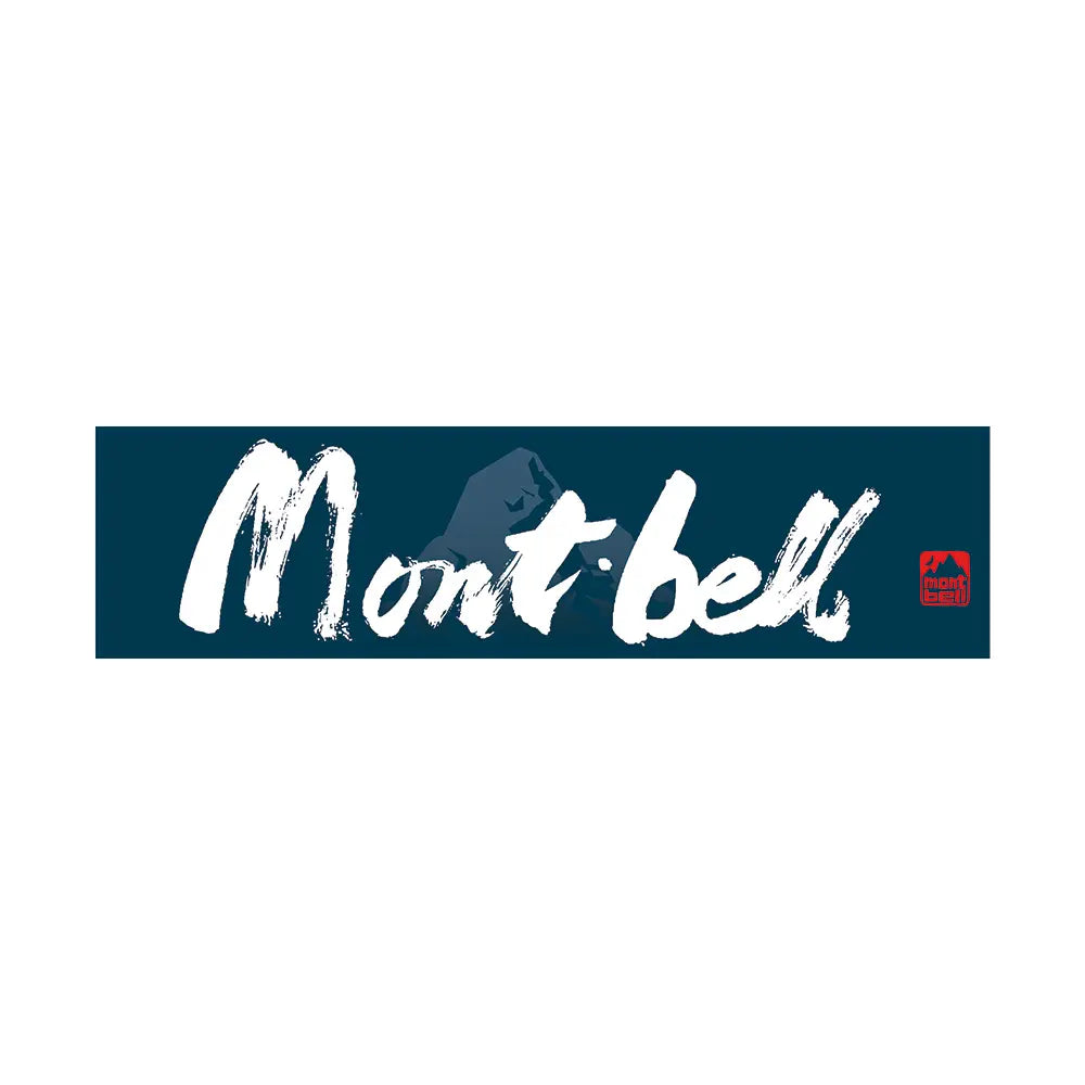 Montbell Sticker #4 Calligraphy Logo