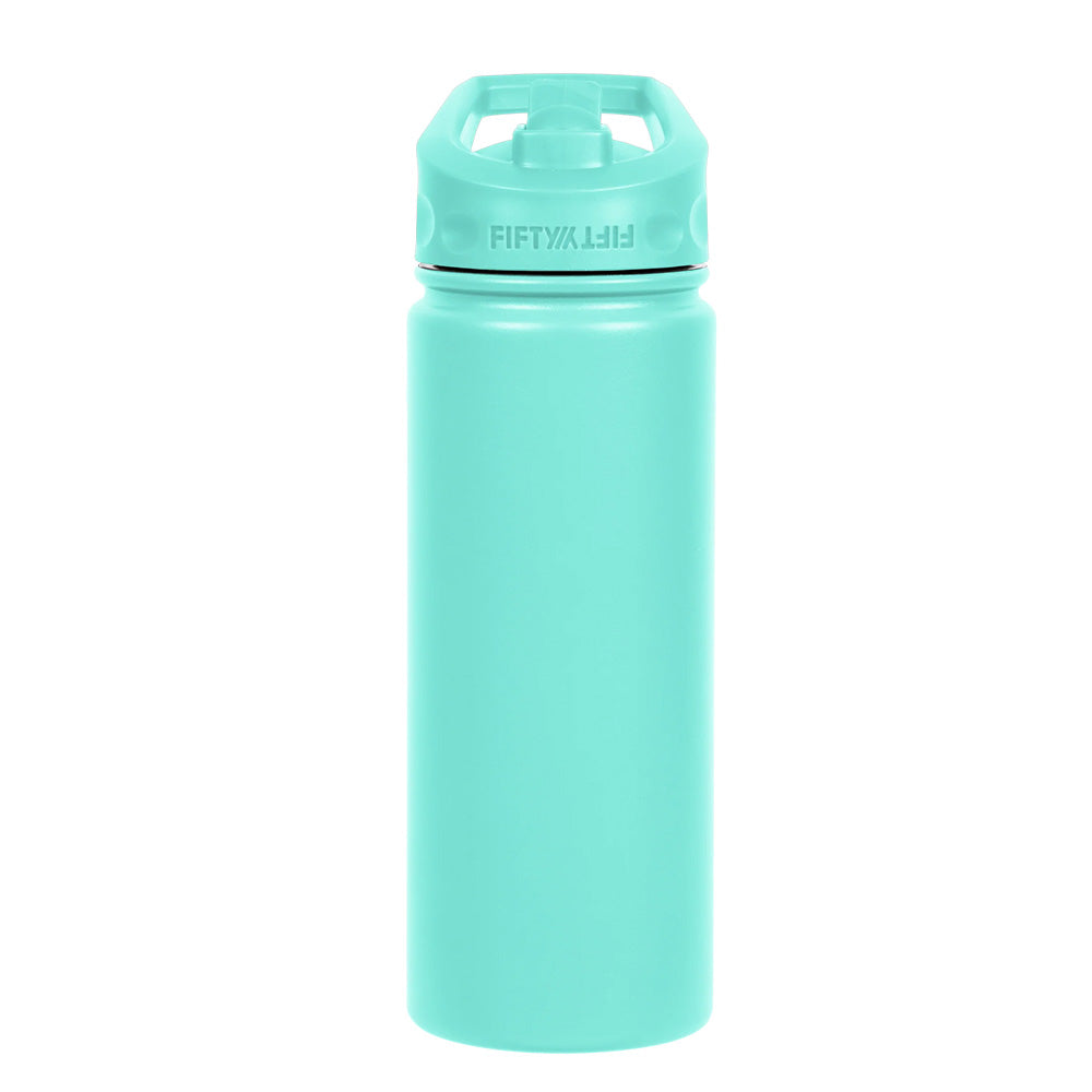 Fifty Fifty 18oz/350mL Bottle w Straw Cap