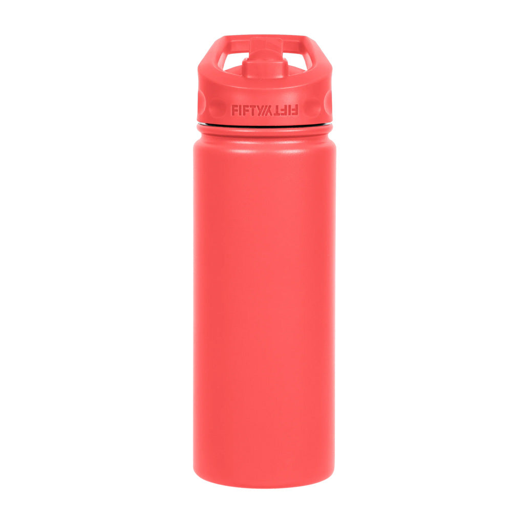 Fifty Fifty 18oz/350mL Bottle w Straw Cap