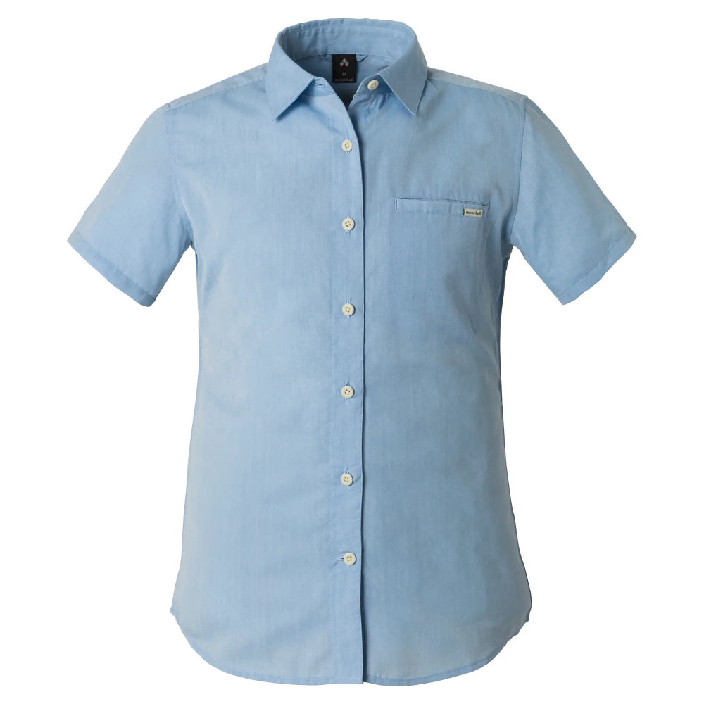 Montbell Wickron Light Single Pocket Short Sleeve Shirt Women's