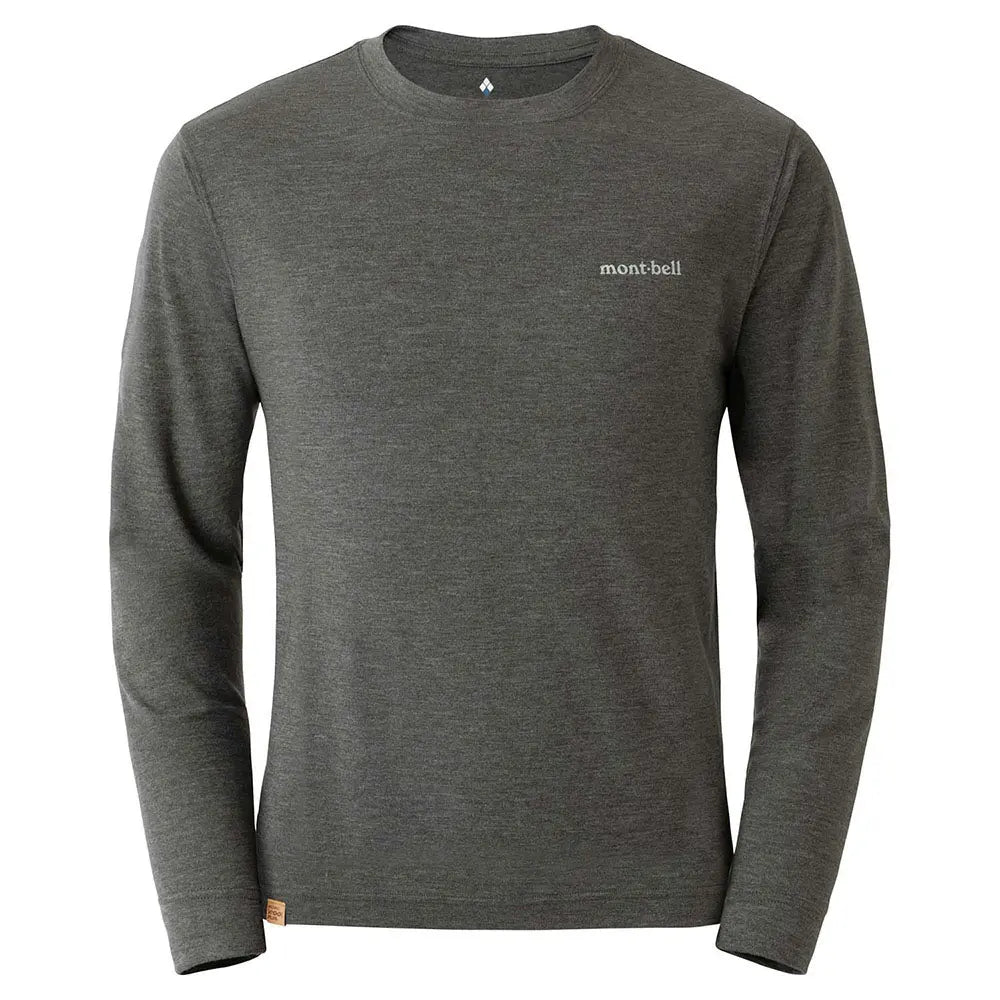 Montbell Merino Wool Plus Light Long Sleeve T Men's