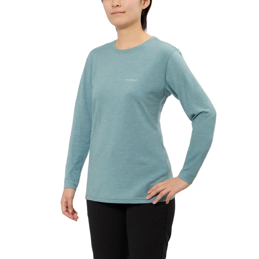 Montbell Merino Wool Plus Light Long Sleeve T Women's