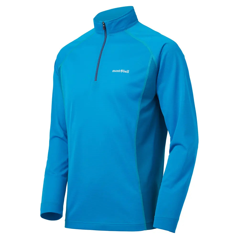 Montbell Cool Long Sleeve Zip Shirt Men's