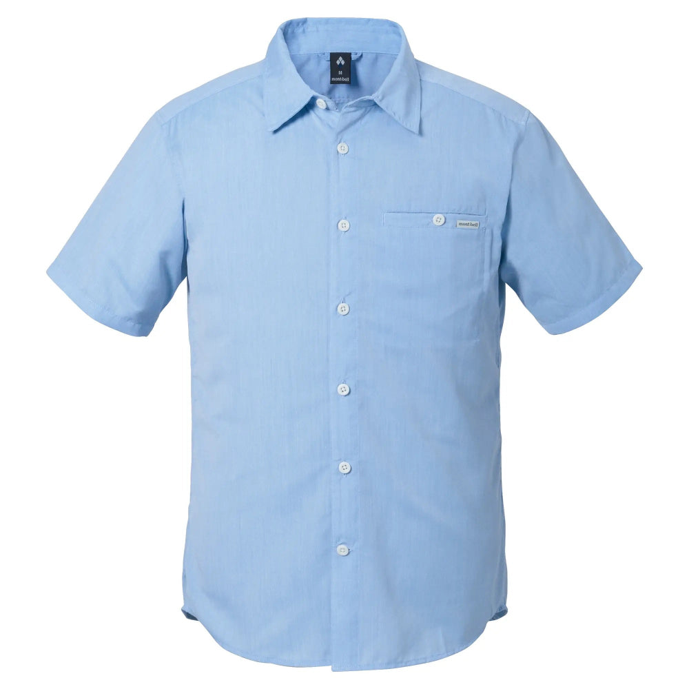 Montbell Wickron Light Single Pocket Short Sleeve Shirt Men's