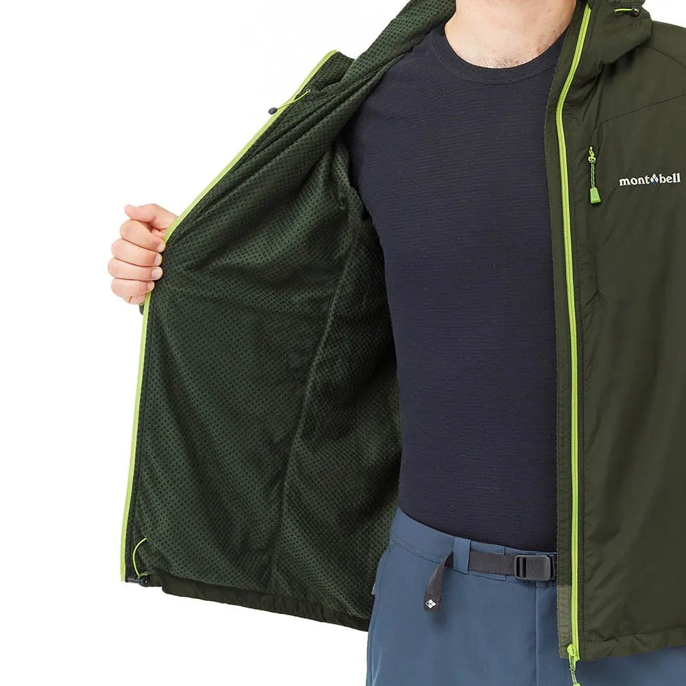 Montbell Light Shell Hooded Jacket Men's