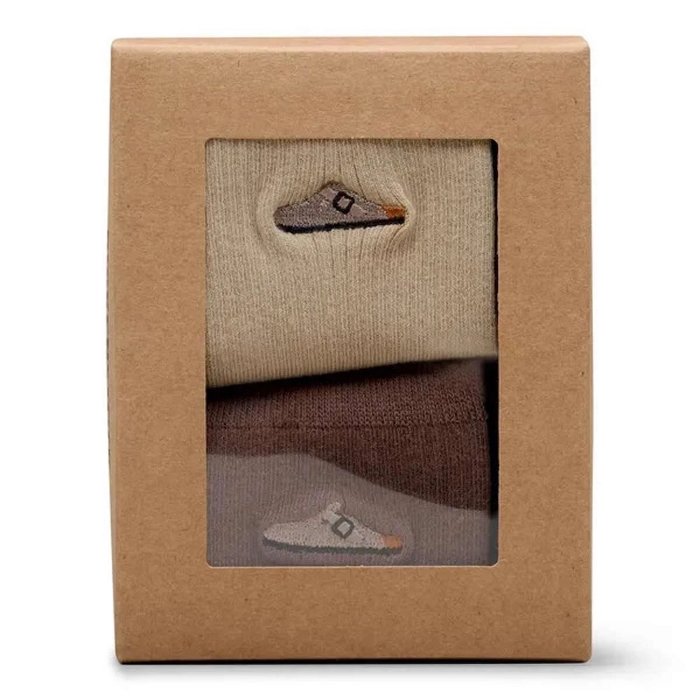 Birkenstock 2 Pack Cotton Ribbed Socks