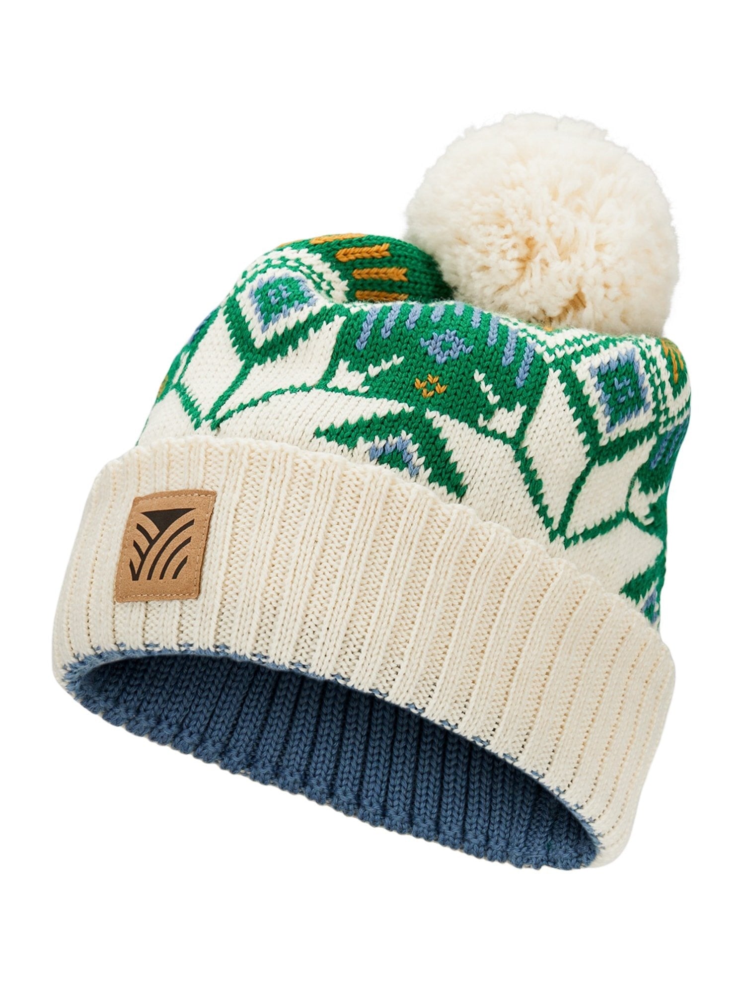 Dale Of Norway Cappello Garmisch In Pura Lana Merino - Unisex, Lavabile In Lavatrice, Bianco Antimacchia
