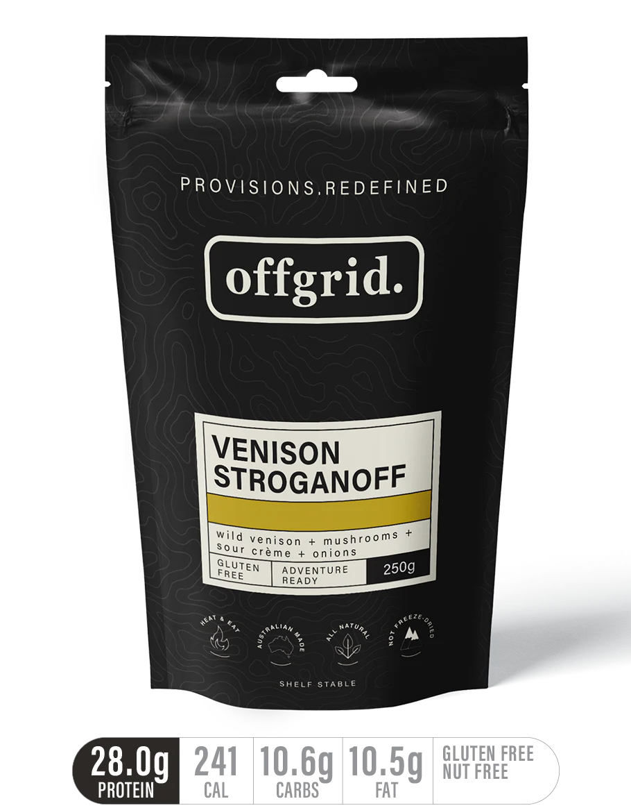 Offgrid Venison Stroganoff