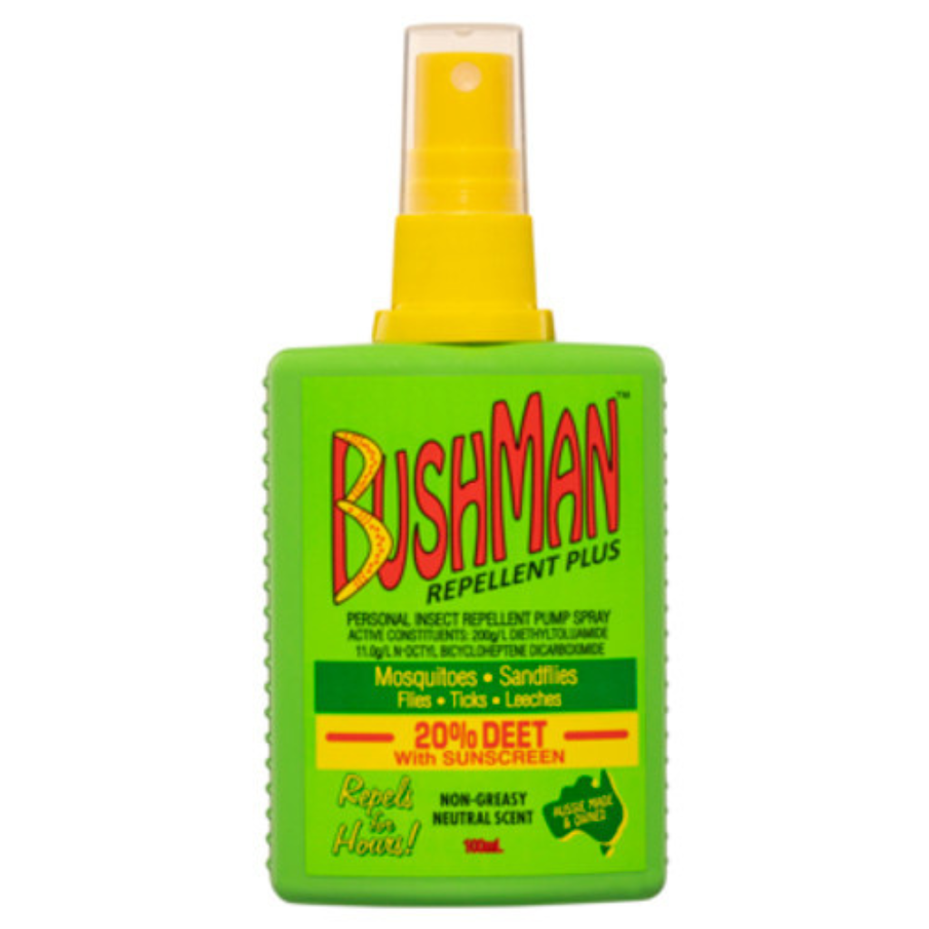 Bushman Heavy Duty Insect Repellent Plus Pump Spray with Sunscreen